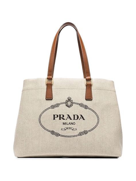 prada mistolino shopper bag